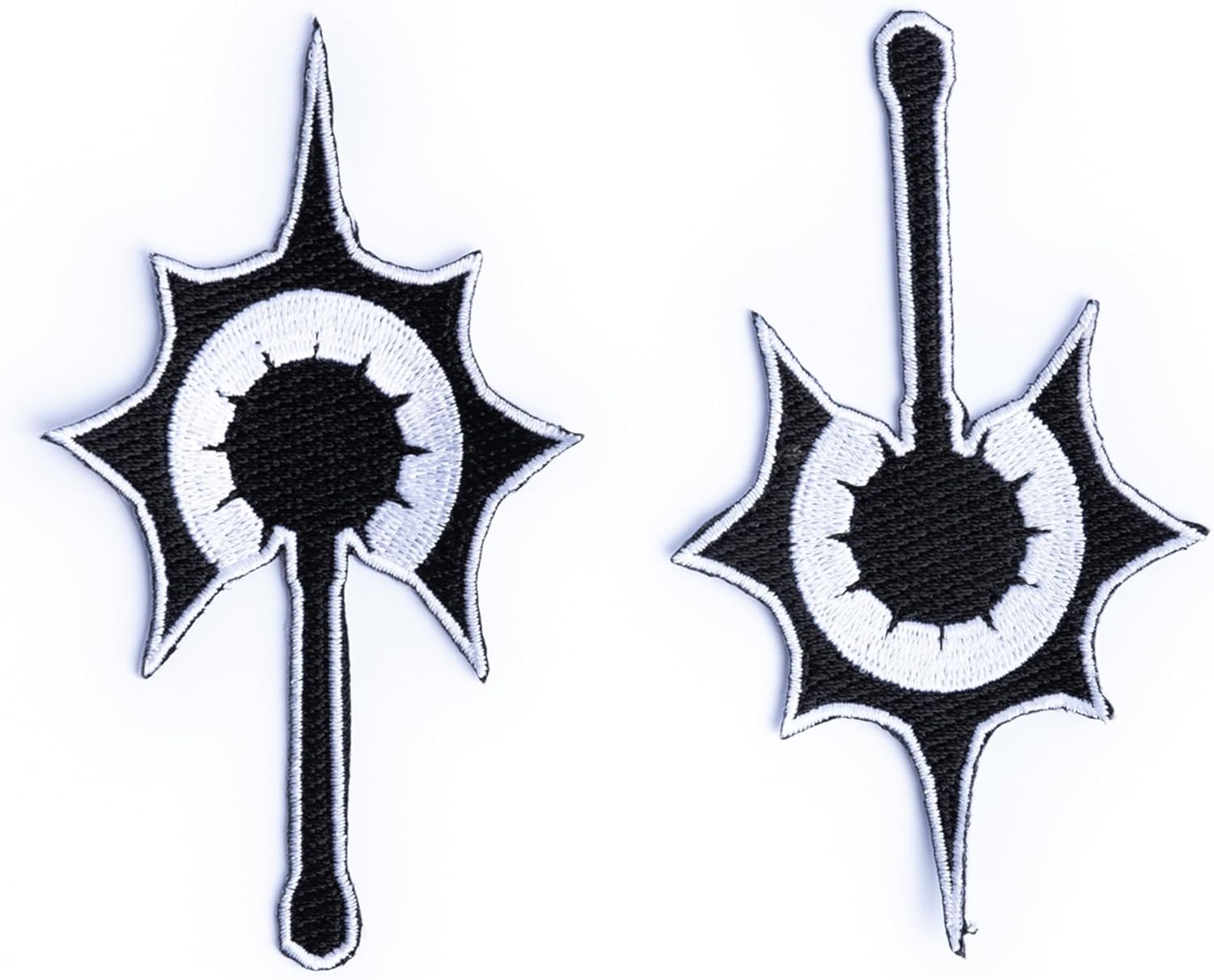 Burgschneider - Dungeons & Dragons Class Symbol Patch Set Cleric - for Historical Costume Clothing Larp SCA
