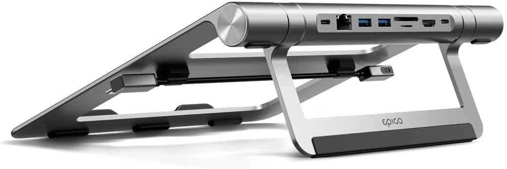 Epico USB-C Hub Multiport Stand 8IN1