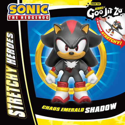 Heroes of Goo Jit Zu Sonic the Hedgehog - Chaos Emerald Shadow Stretchy Hero, Squeeze Shadow's Body To Reveal The Chaos Emerald Within His Goo.