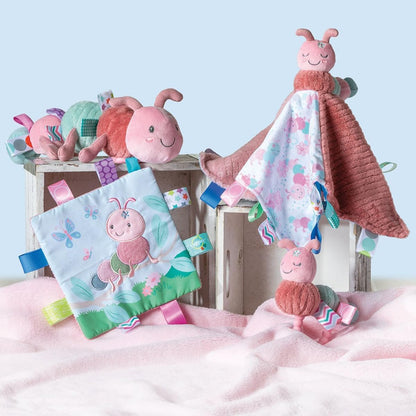 Mary Meyer,41653M, Taggies Baby Stuffed Animal Soft Lovey with Sensory Tags, 13-Inches, Camilla Caterpillar