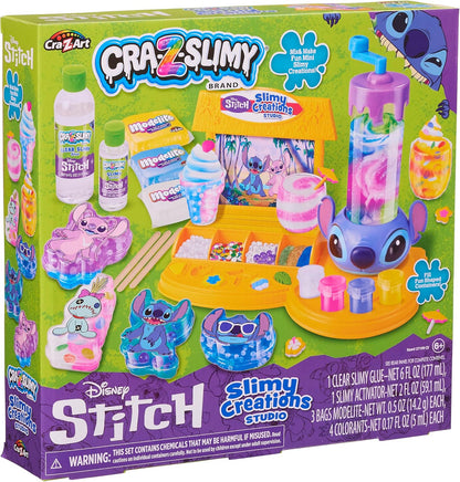 Cra-Z-Slimy Disney Stitch Slimy Creations Studio Make your own slime with Stitch containers