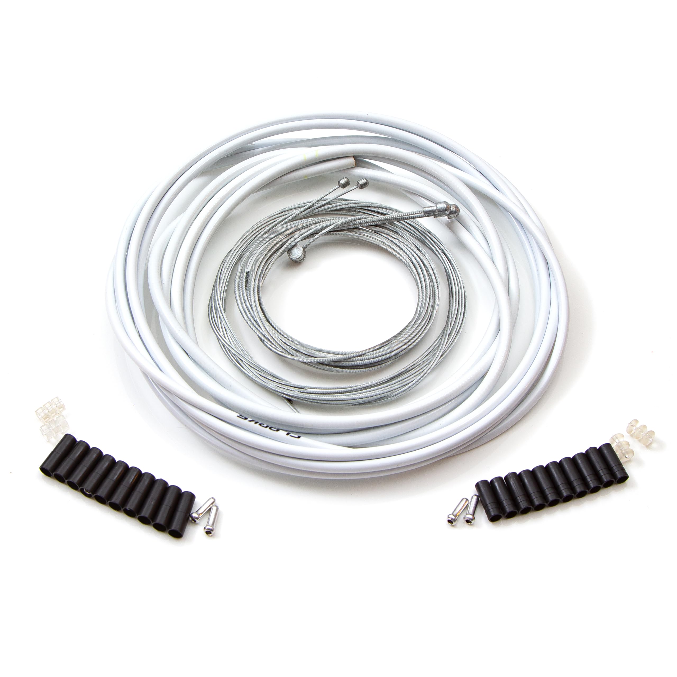 Clarks Cycle Systems Universal Galvanised Steel Brake and Gear Cable Kit, Front & Rear