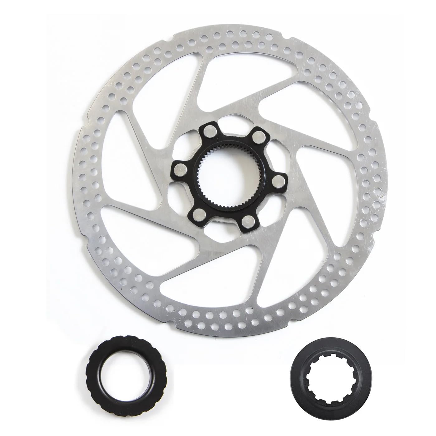 Clarks Cycle Systems C-CL Centre Lock Disc Brake Rotor, Silver, 160mm