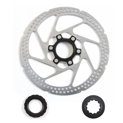 Clarks Cycle Systems C-CL Centre Lock Disc Brake Rotor, Silver, 203mm