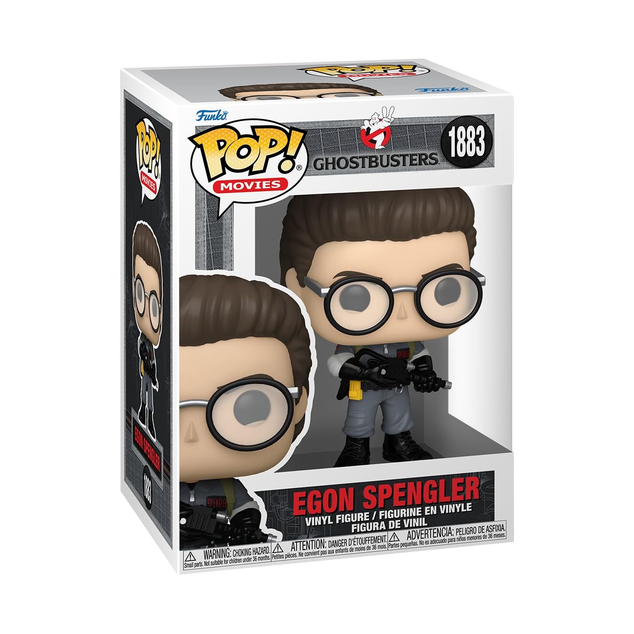Funko Pop! Movies: Ghostbusters II - Egon Spengler - Collectable Vinyl Figure - Gift Idea - Official Merchandise - Toys for Kids & Adults - Horror Fans - Model Figure for Collectors and Display