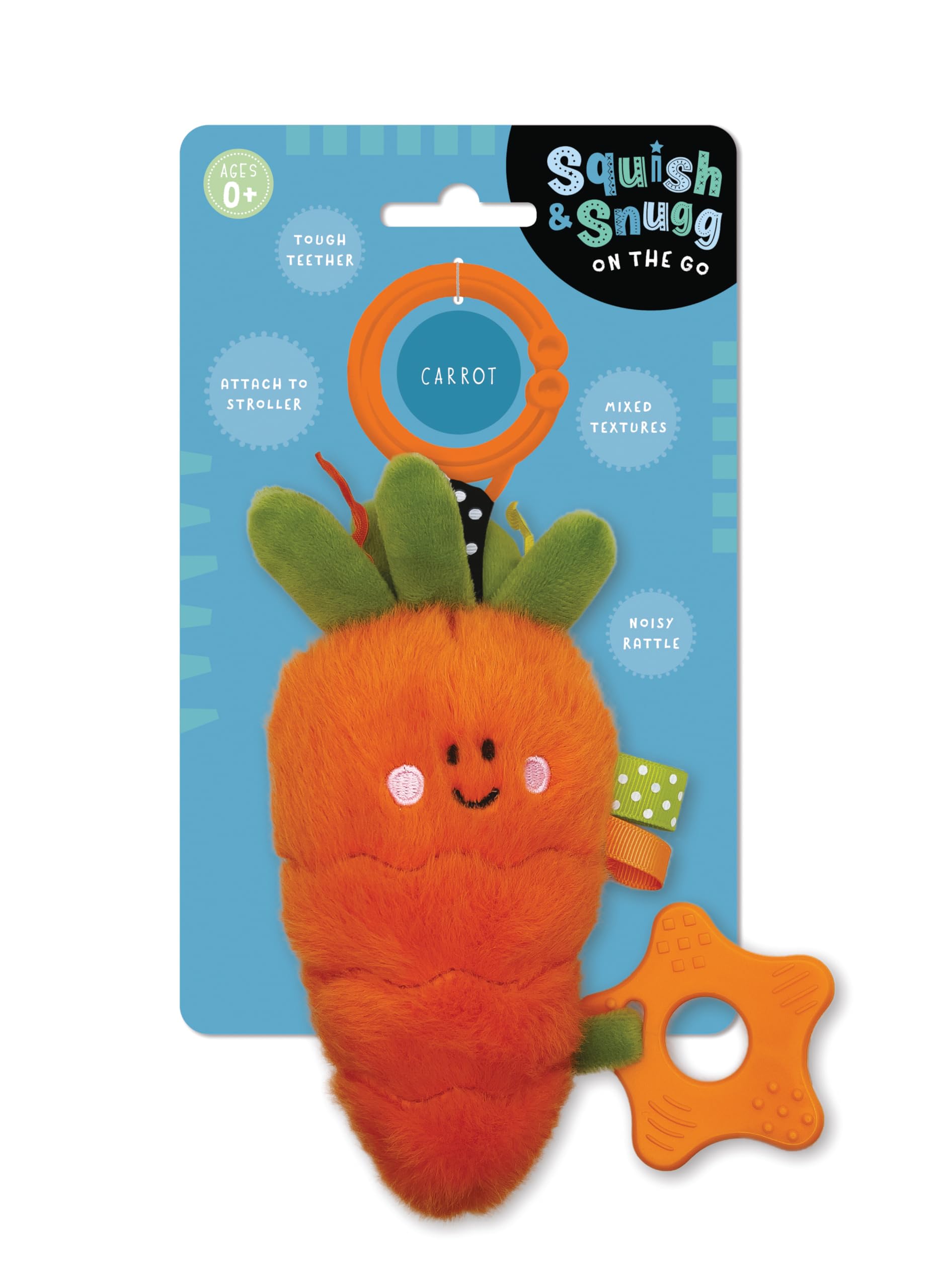 Squish and Snugg On The Go Carrot