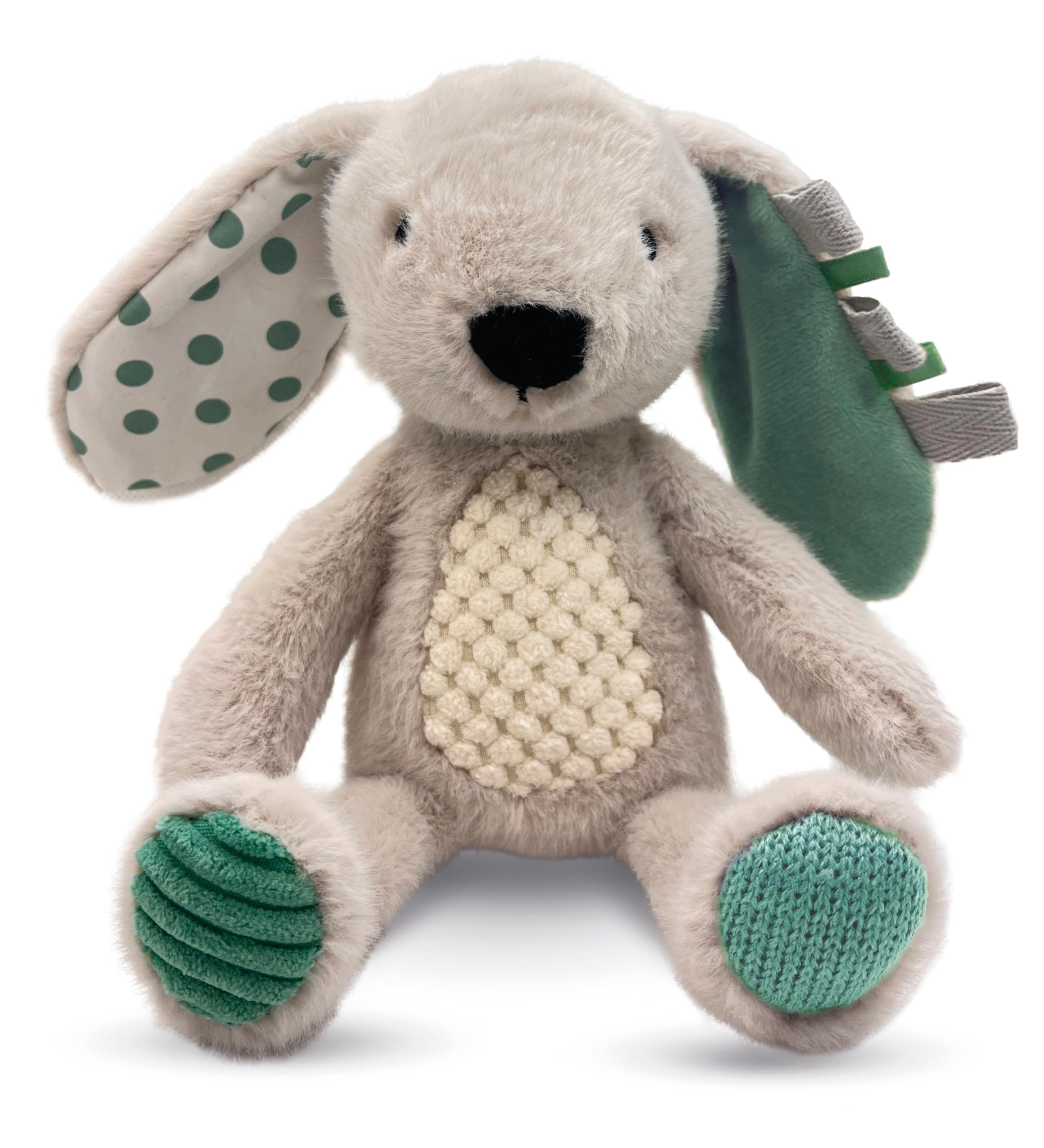 Sensory Snuggables Small Grey Bunny