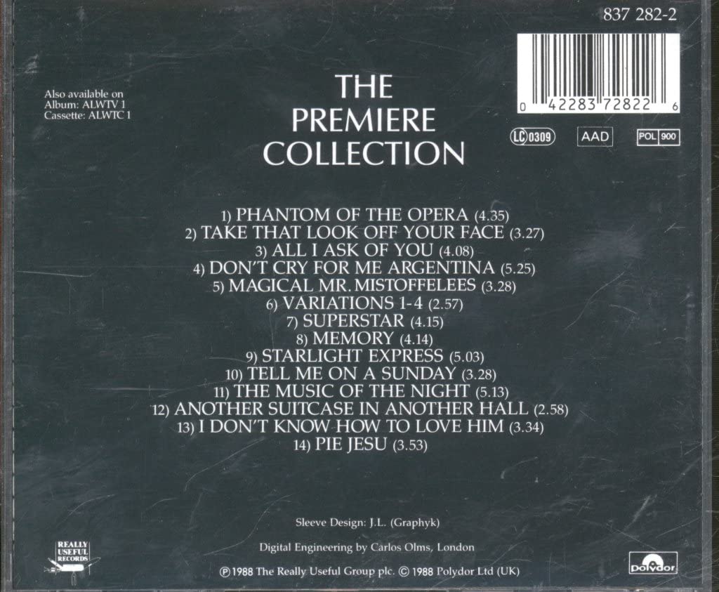 Premiere Collection - The Best Of Andrew Lloyd Webber