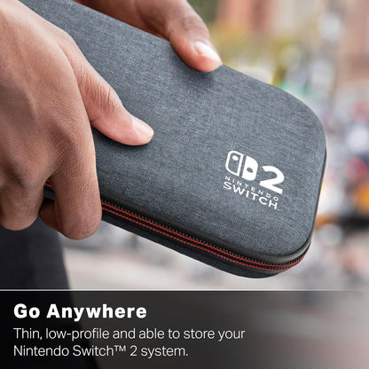 Powera Slim Case For Nintendo Switch 2 - Dark Heather Grey