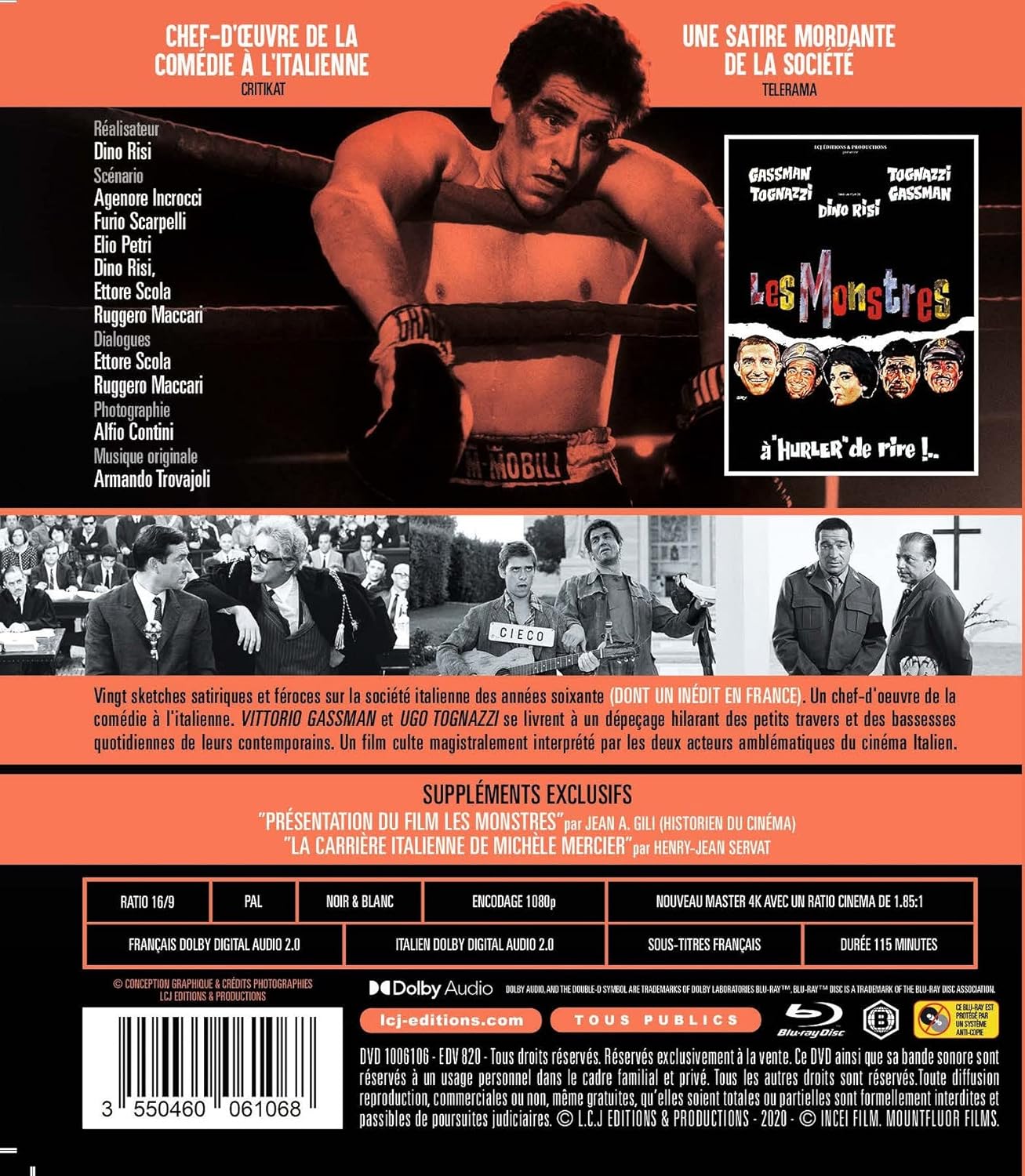 Les Monstres/Blu-Ray