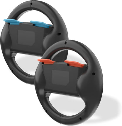 Trade Invaders - Wheels For Switch 2 Joy-Con X2 - Black