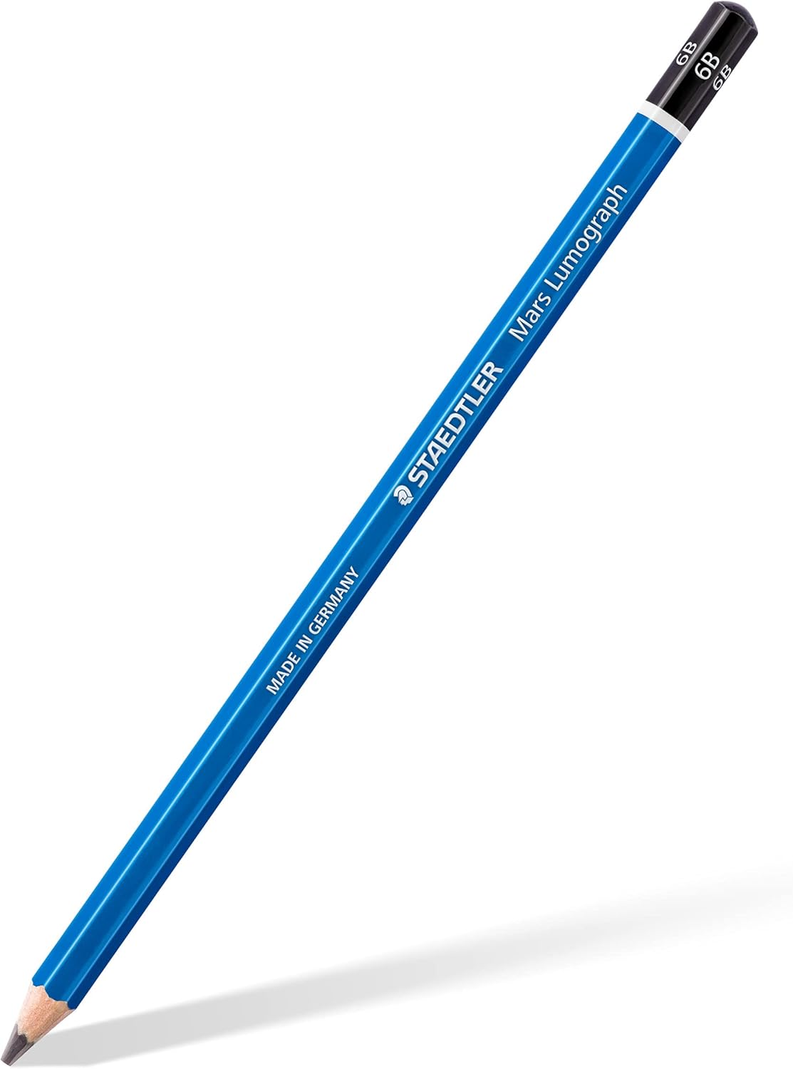 Staedtler 100 G24 Mars Lumograph Metalen Doos, 24 Verschillende Grafietpotloden