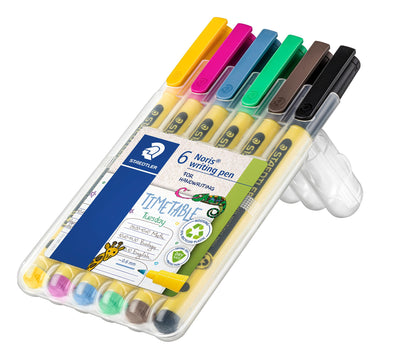 Staedtler - Fineliner 0,6 Mm - 6 Pc. (307 Sb6)