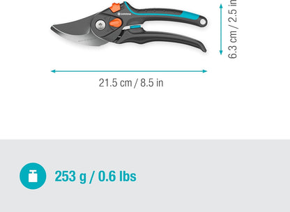 Gardena - Secateurs Premiumcut Pro Flex - Bypass - Green Wood - 24 Mm Cutting Diameter