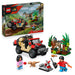 LEGO Jurassic World Raptor Off-Road Escape Dinosaur Toy - incl. 2 Dino Figures, Off-Road Car Toy & 2 Minifigures - Gift for 6+ Year Old Boys, Girls & Rebirth Movie Fans - 76972