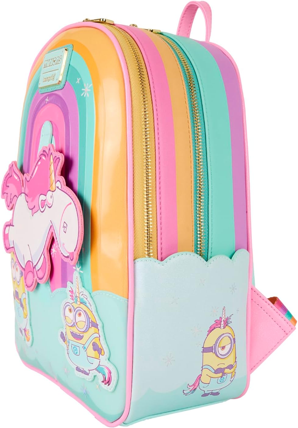 Loungefly Mini sac à dos universel Minions en peluche licorne