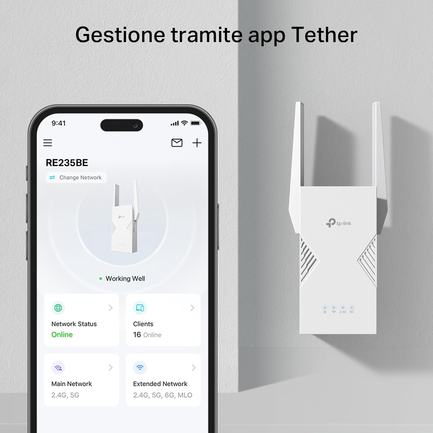 BE3600 Dual-Band Wi-Fi 7 Range Extender