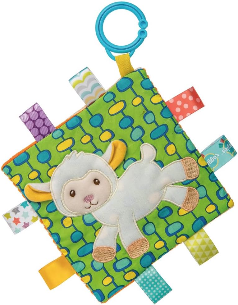 Mary Meyer 40034 Toy with Baby Paper & Squeaker, Sherbet Lamb