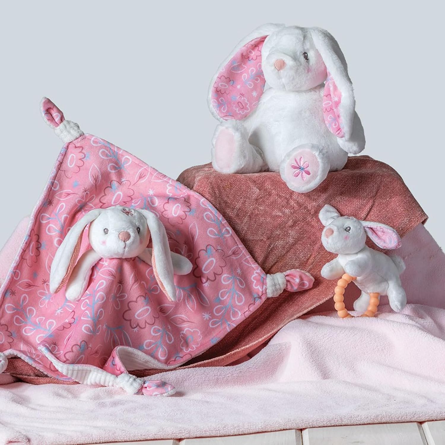 Mary Meyer Coperta di sicurezza peluche Lovey 33 x 33 cm, Bella Bunny