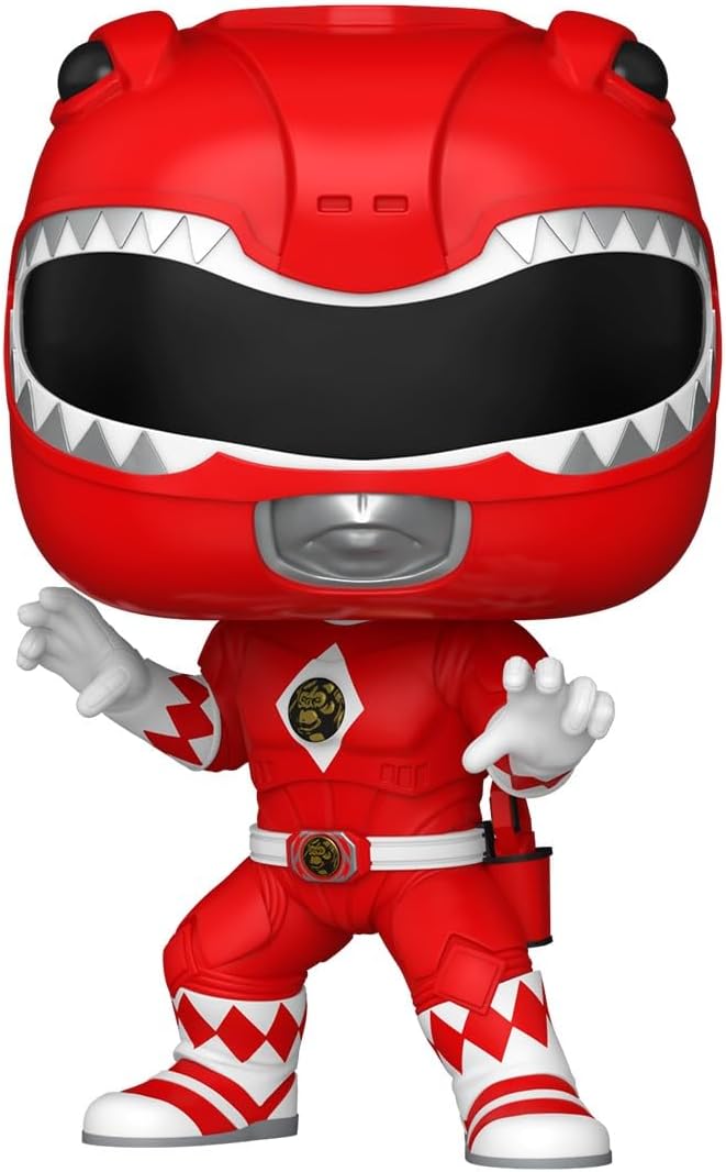 Funko Pop! Movies: Mighty Morphin Power Rangers Movie - Red Ranger - Collectable Vinyl Figure - Gift Idea - Official Merchandise - Toys for Kids & Adults - Movies Fans - Model Figure for Collectors