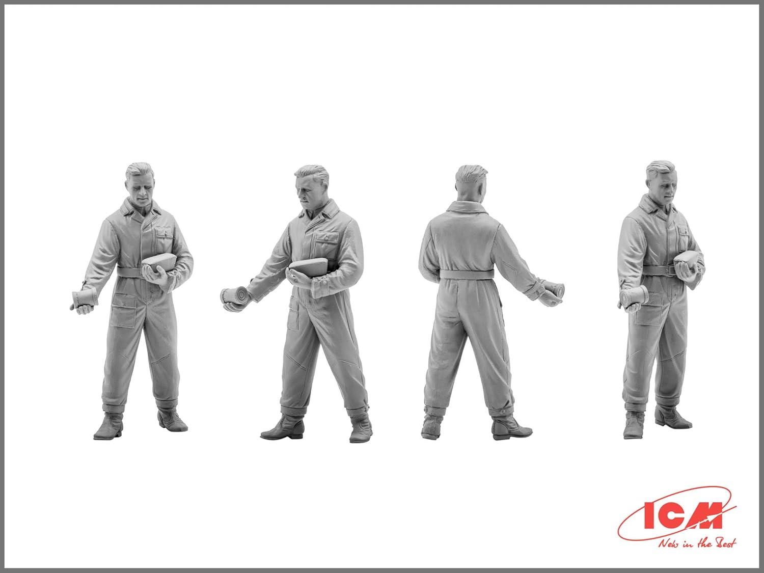 ICM 1:35 - Soviet Tank Crew (1943-1945) 4 Figs