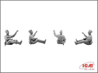 ICM 1:35 - Soviet Tank Crew (1943-1945) 4 Figs
