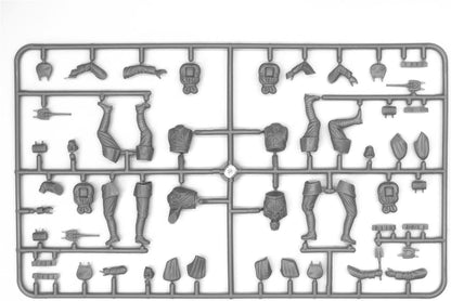 ICM Models ICM35291 (-) 1:35-German Assault Troops (1917-1918) 4 Figs, 14 x 14 x 52 millimetres