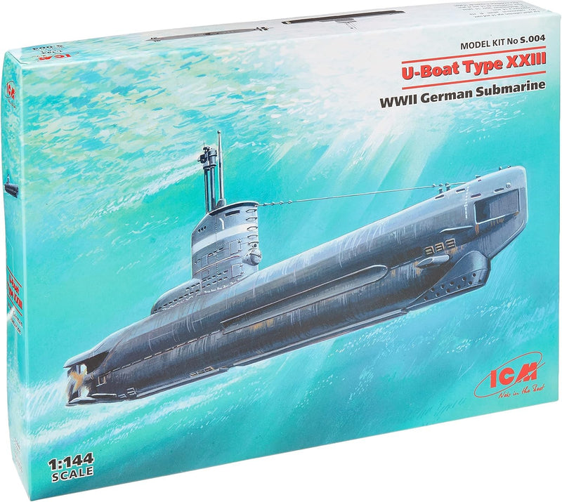 ICM 1:144 - U-Boat Type XXIII, WWII German Submarine