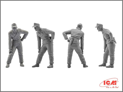 ICM ICM35211 1:35-German Tank Crew (1943-1945) 3 Figs
