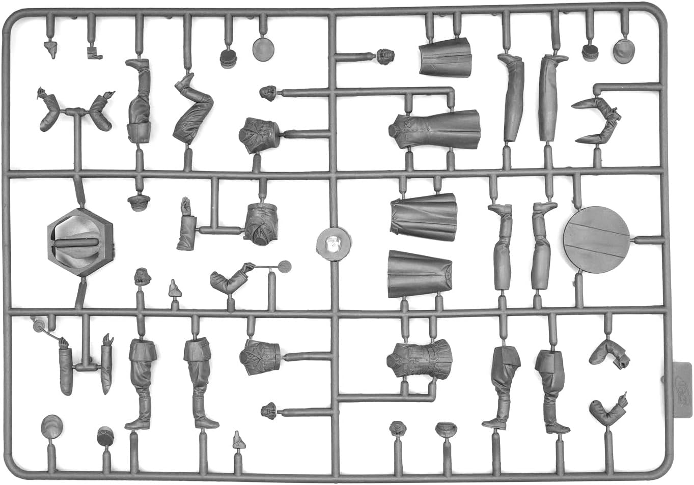 ICM ICM35633 1:35-WWII German Road Police 5 Figs