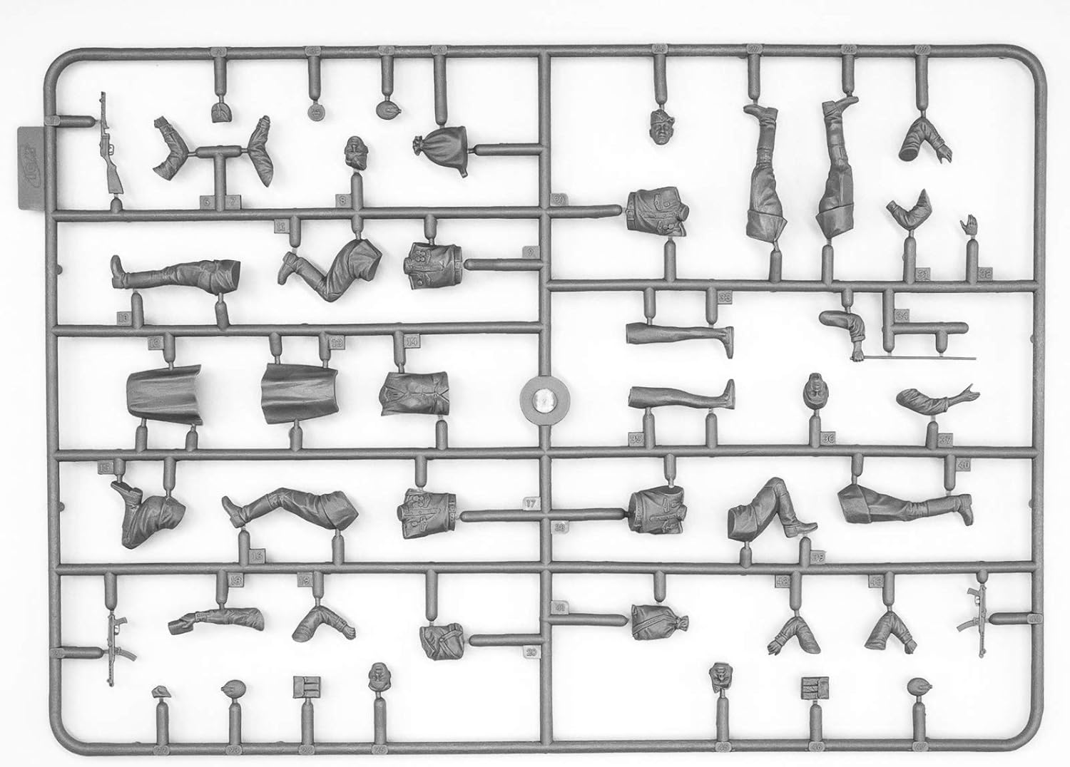 ICM ICM35635 1:35-Soviet Motorized Infantry (1943-1945) 5 Figs