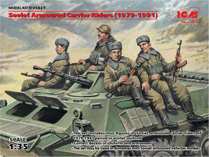 ICM 1:35 - Soviet Armored Carrier Riders (79-91) 4 Figs