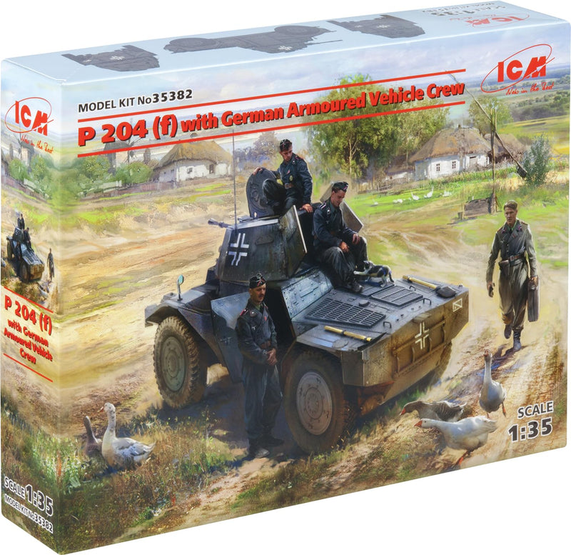 ICM 1:35 - P 204 (f) with German Armoured Vehicle Crew