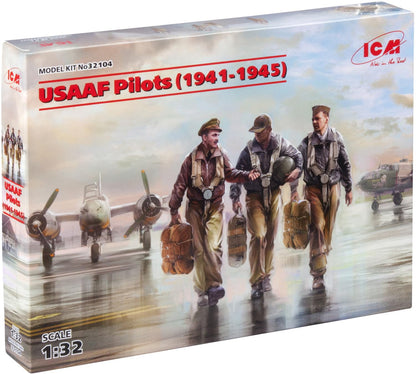 ICM ICM32104 1:32-USAAF Pilots (1941-1945