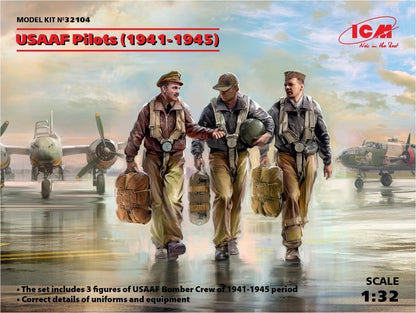 ICM ICM32104 1:32-USAAF Pilots (1941-1945