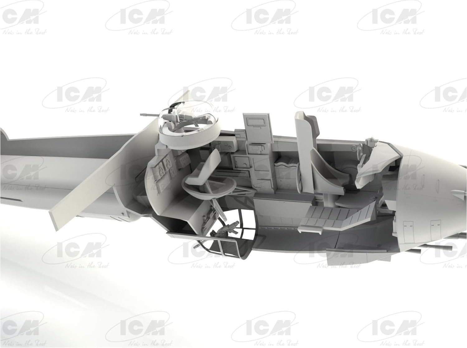 ICM 1:48 Do 217J-1/2 WWII German Night Fighter Model Kit for Adults, Hobbyists, Military History Enthusiasts