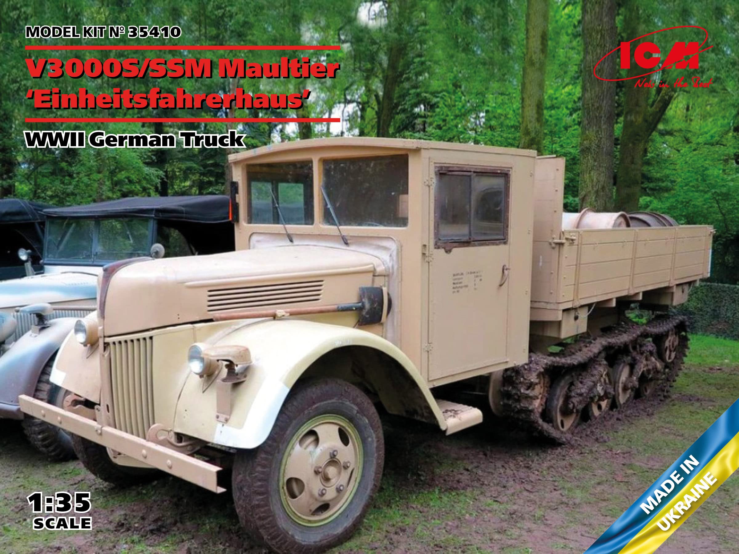 ICM 1:35 - V3000S/SSM Maultier 'Einheitsfahrerhaus'