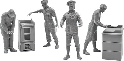 ICM 1:35 US Field Stove M1937 with cooks