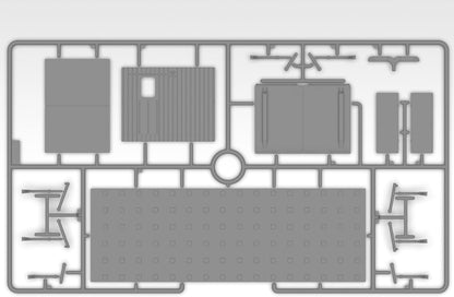 ICM - Modello universale militare Pod And M8a1 Landing Mat |icm|53201| 1:35 Modello Char Promo