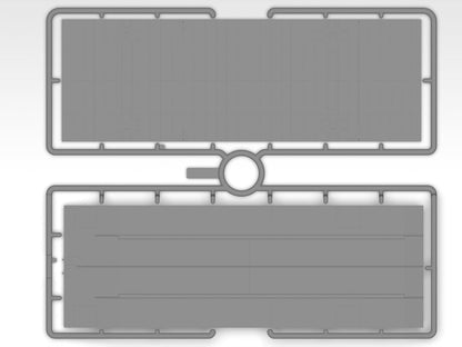 ICM - Modello universale militare Pod And M8a1 Landing Mat |icm|53201| 1:35 Modello Char Promo