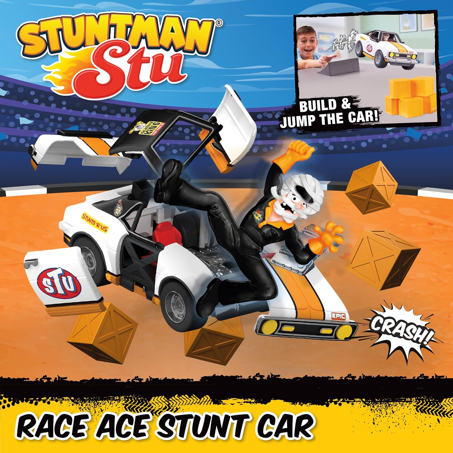 ** Stuntman Stu Jet Blaster Car