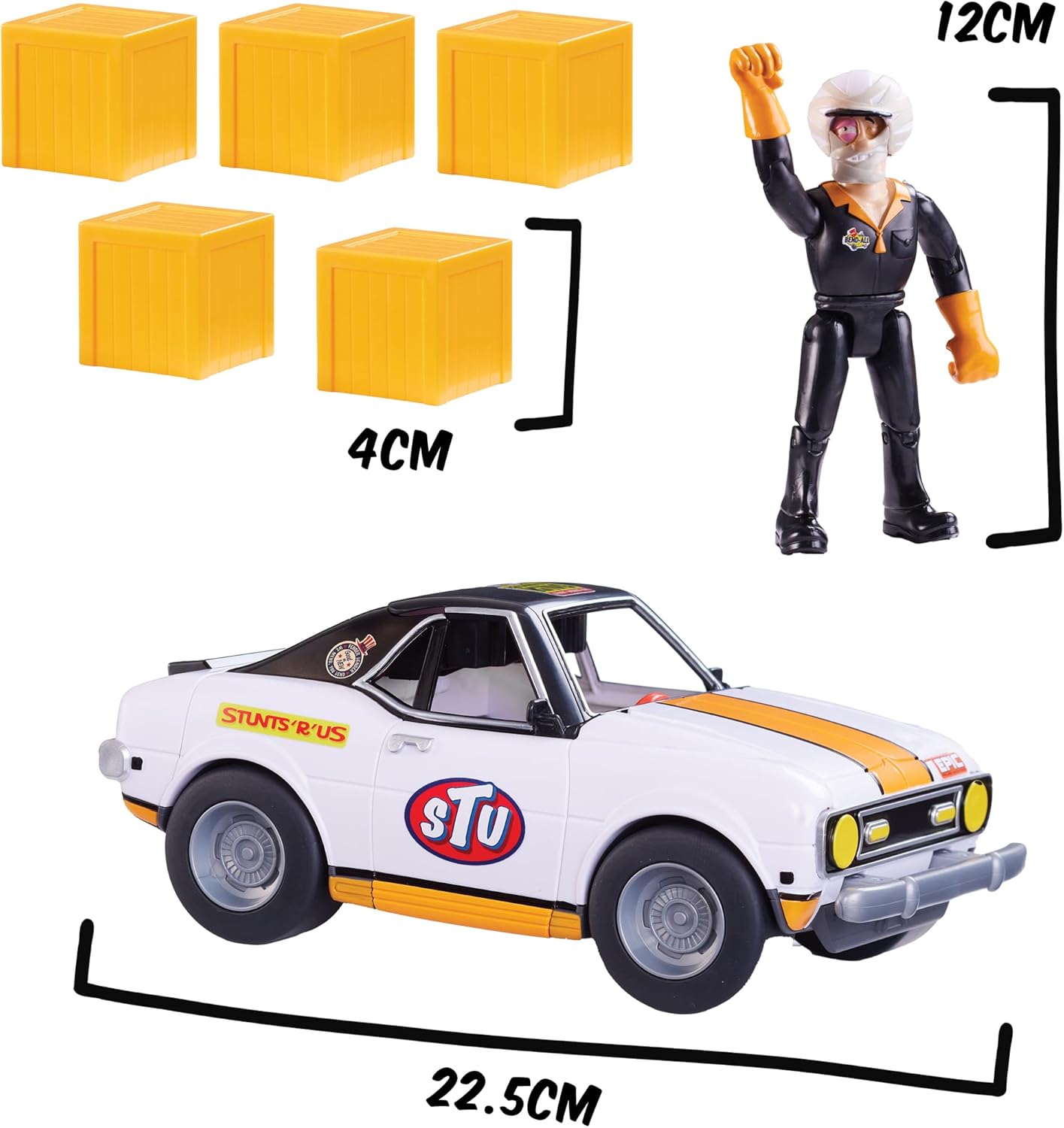 ** Stuntman Stu Jet Blaster Car