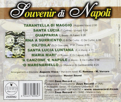 Souvenir Di Napoli Vol.2 Mandolini