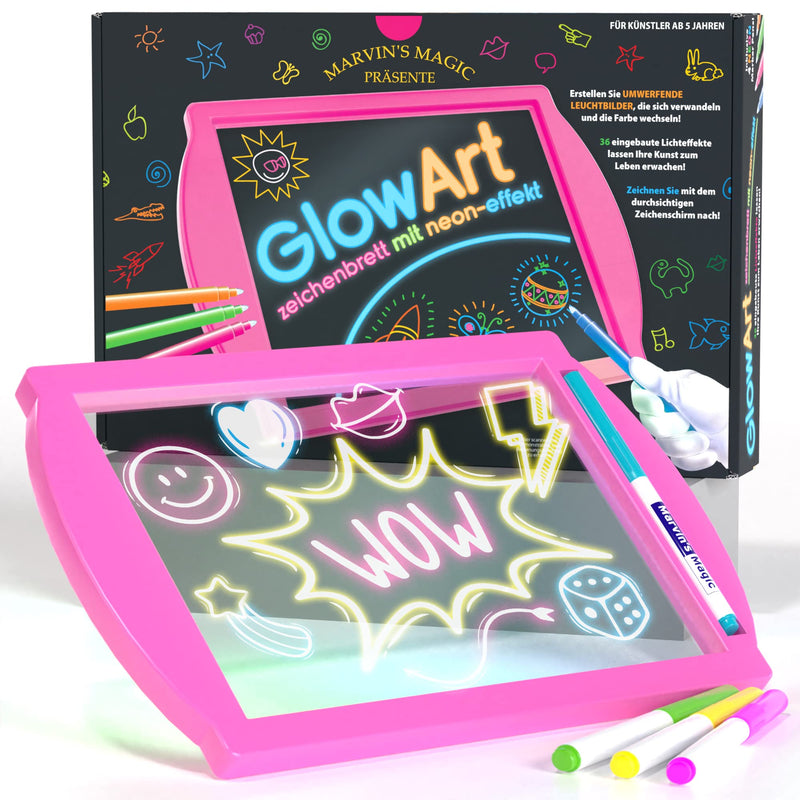 Marvins Magic - Glow Art - Pink