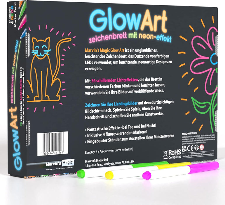 Marvins Magic - Glow Art - Pink