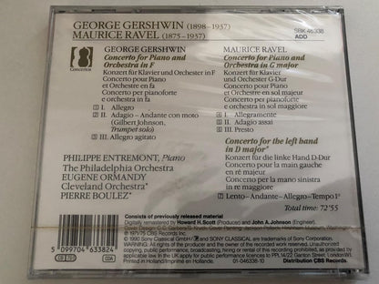 GERSHWIN: Piano Concerto in F + RAVEL: The 2 Piano Concertos