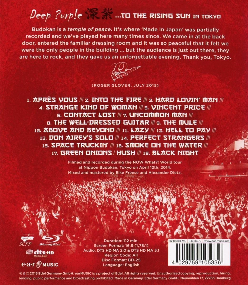 Deep Purple - From the Setting Sun... (In Wacken