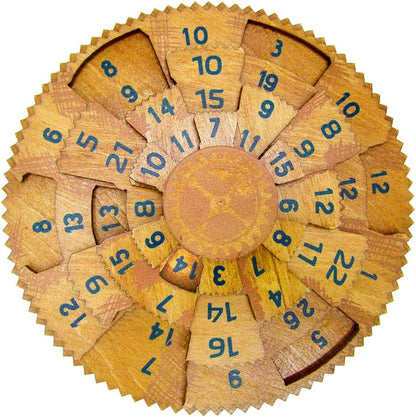 The Happy Puzzle Company | True Genius Grecian Computer | Wood Brain Teaser Puzzle Based Ancient Artifacts | Learn Lateral Thinking & Problem Solving Skills | Ages 14+