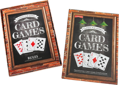 Lagoon Classic Pub Card Games Compendium, 50 Traditional Games, 2+ Players, Ages 14+
