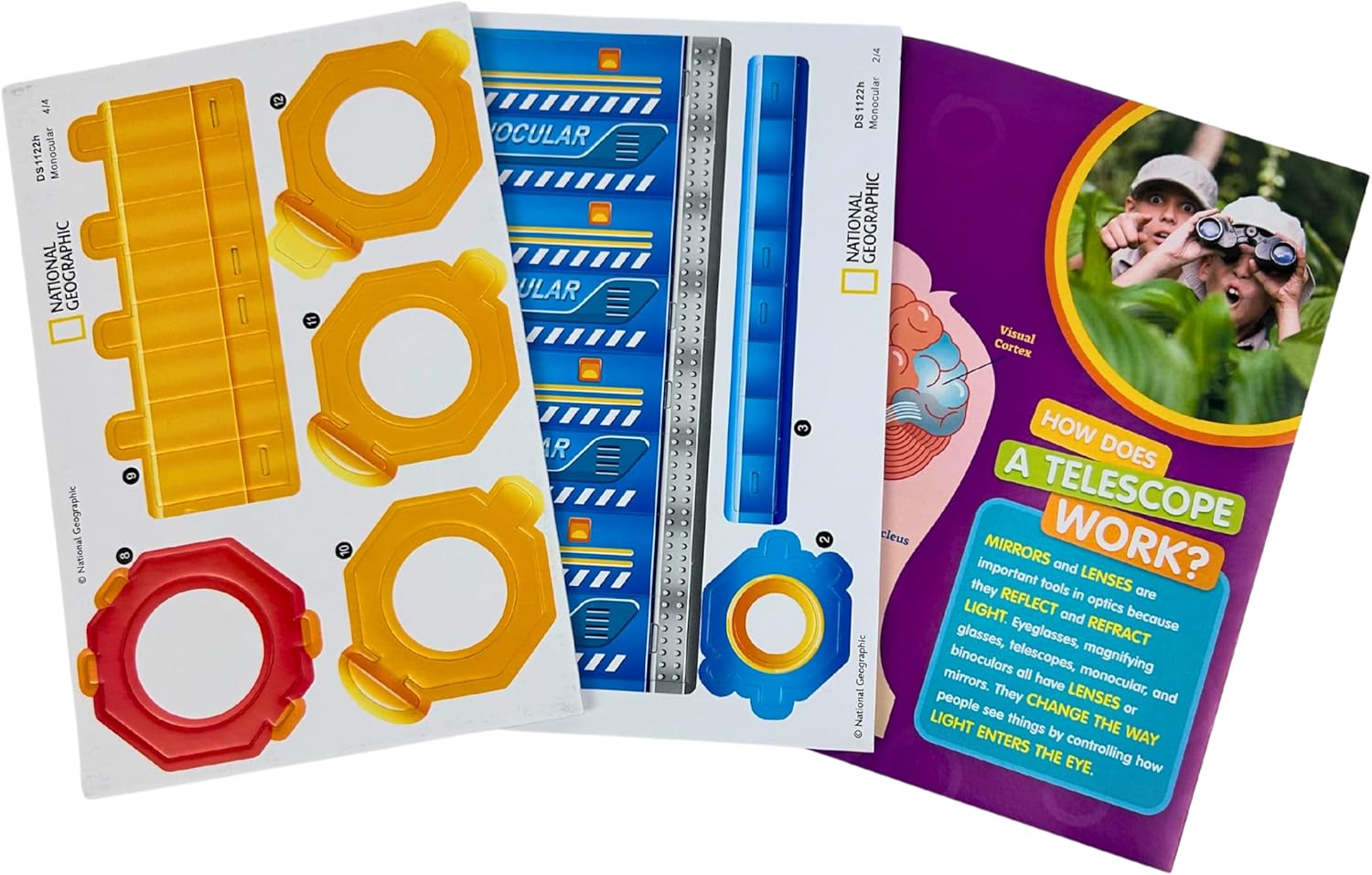 National Geographic Build Your Own Monocular STEAM Educational Kit